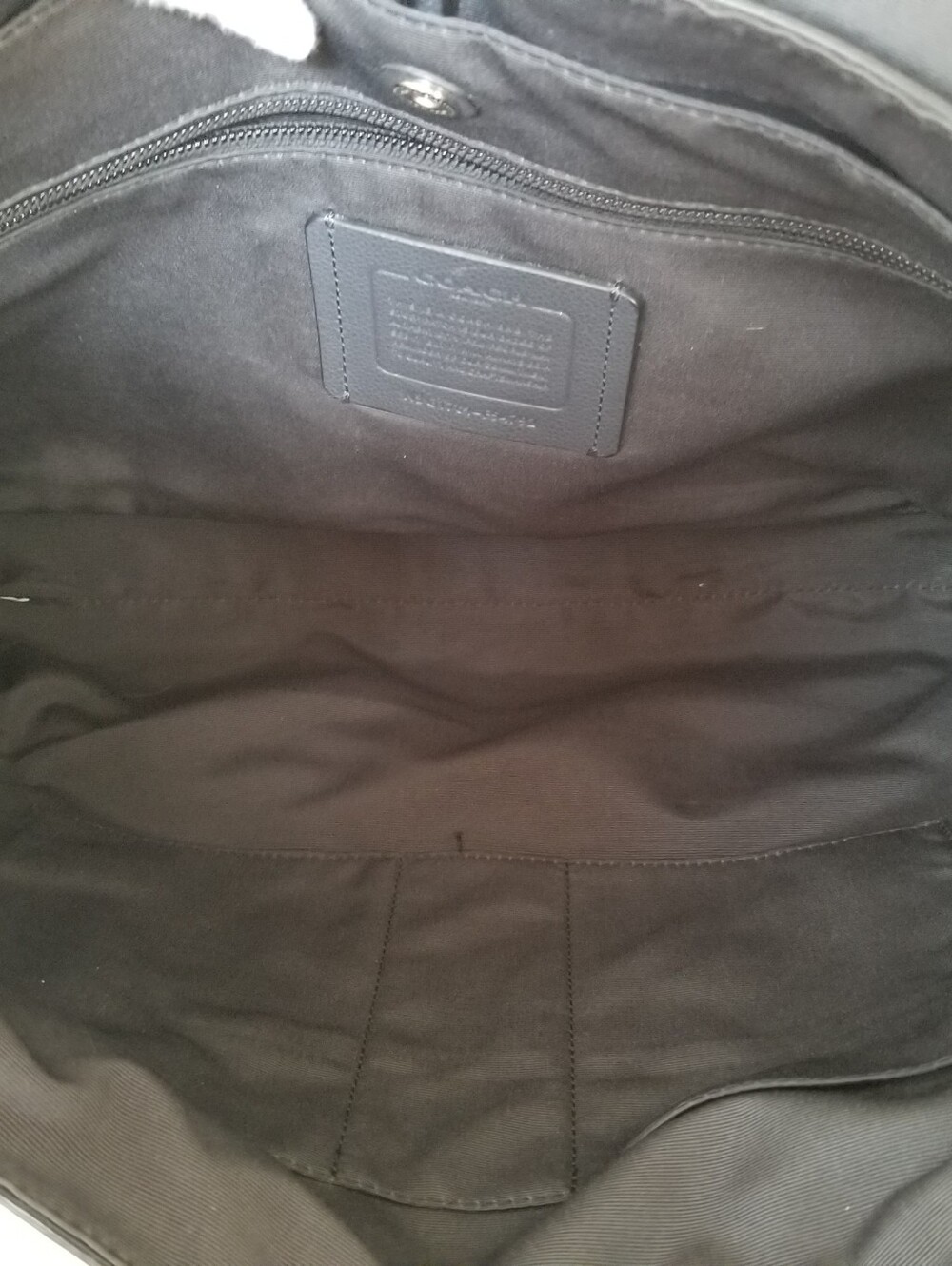 Coach Charles Messenger Bag Crossbody Navy - Picture 16 of 16